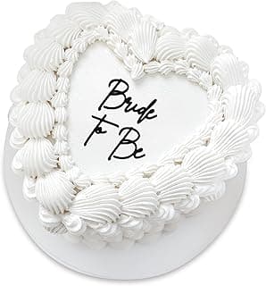 Bride to Be Acrylic Cake Charm – Elegant Bridal Cake Topper for Wedding, Bridal Shower & Bachelorette – Perfect Cake Decoration for Bride-to-Be (Bride to be)