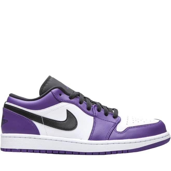 Jordan Air 1 Low Court Sneakers - Purple