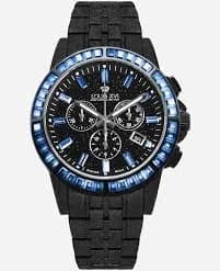 Majesté Frosted Iced Out 1181 Midnatt Blå - 43mm