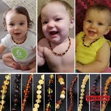 DR Classic Natural Amber Necklace Genuine Baltic Amber Stone Baby Anti-inflammatory Jewelry from Dhgate Childrens Sunglasses Lenses - price 16.57