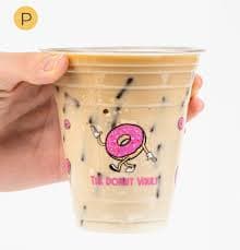 Custom 12 oz Recycled PET Plastic Cold Cups | Your Brand Cafe