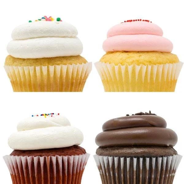 Cupcake 4 Pack :|: Birthday Gift Box