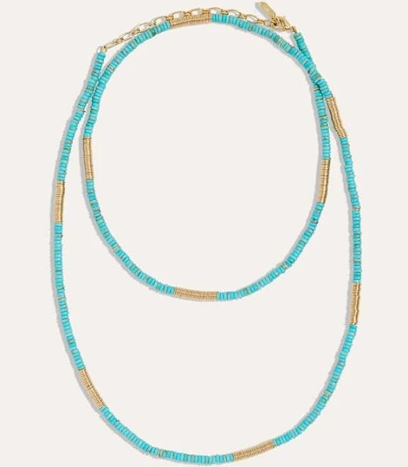 Boho Beaded Wrap Necklace