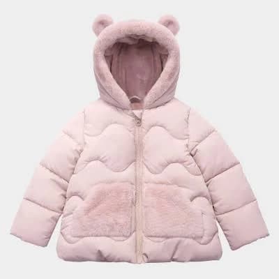 Rokka&Rolla Toddler Girls Soft Lined Puffer Jacket