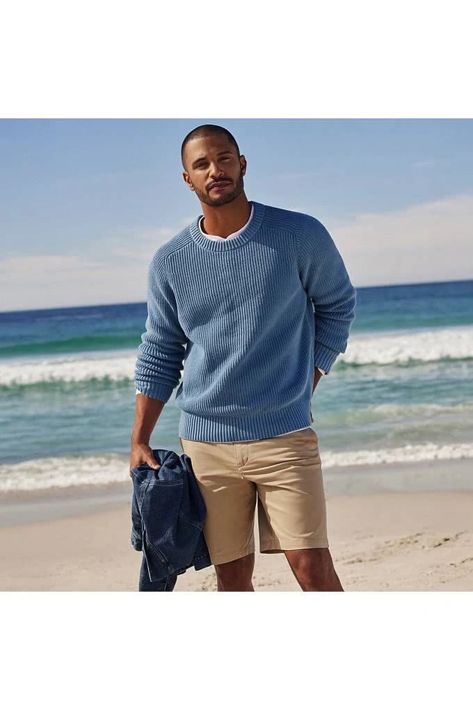 Men's Lands' End Knockabout 9" Chino Short