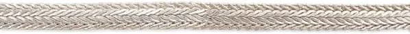 Herringbone Silver Chain Choker