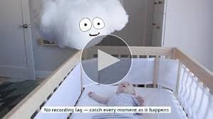 Amazon.com: Kami by YI Smart Baby Monitor with Camera and Audio, Encrypted WiFi HD Video, Sleep Tracking, Night Vison and Light, 360° Speaker, Room Temperature & Humidity Sensors, Works w/Alexa & Google :
