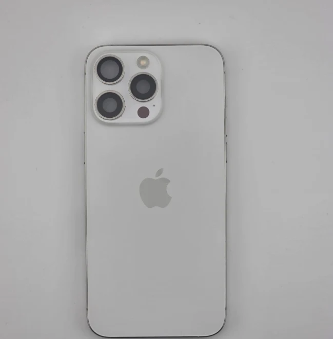 Apple Iphone 15 Pro Max Genuine White Titanium Housing Replacement
