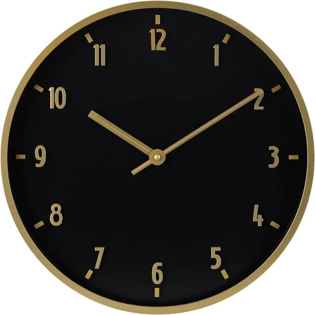 Better Homes & Gardens 20" Quartz Analog Battery Powered Modern Round Wall Clock with Arabic Numbers