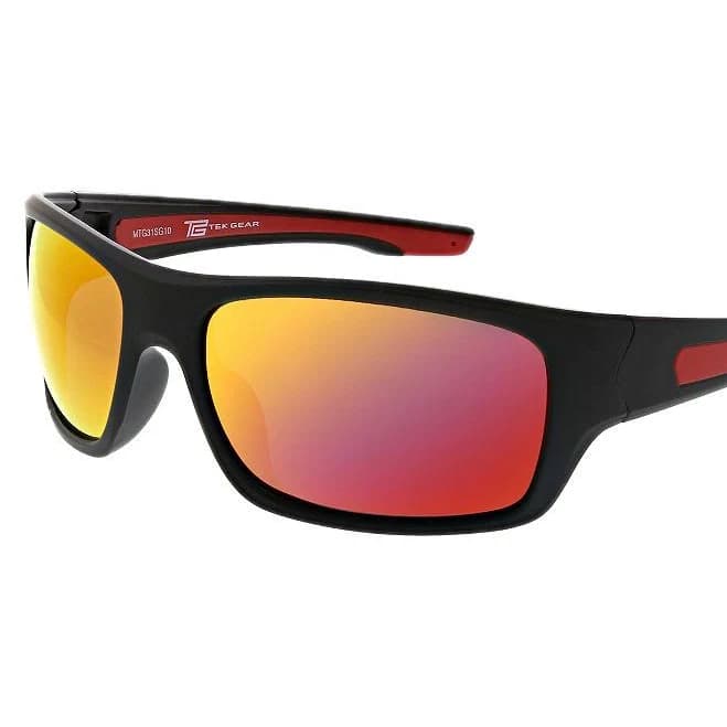 Tek Gear Men's Wrap Sport Polarized Sunglasses