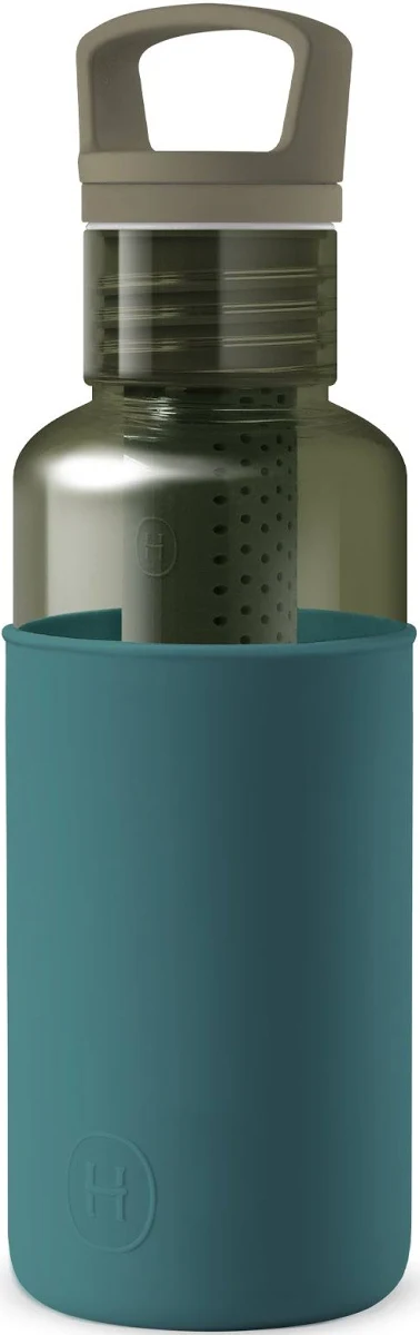 Clear Reusable Water Bottles with Infuser