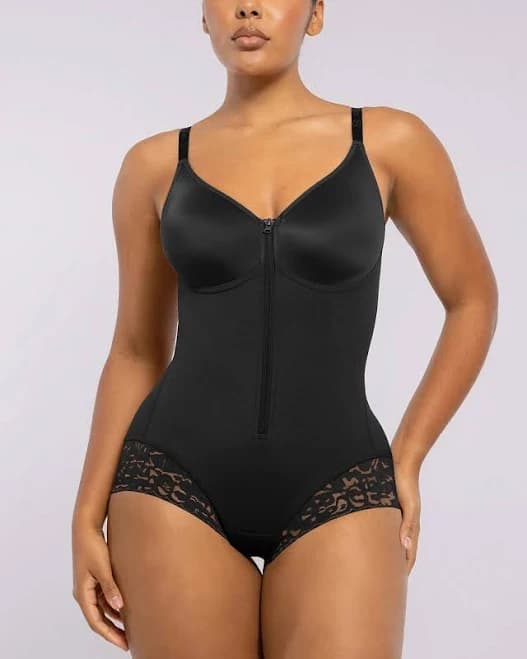 shapellx Bare Essentials AirSlim Hourglass Full Body Brief Bodysuit