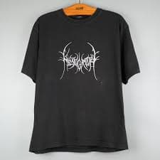 Band Tees × Vintage 2007 Menegroth t-shirt black metal | Grailed