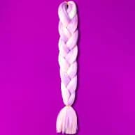 SimplyHair Lilac Pink & Blue Synthetic Jumbo Braid