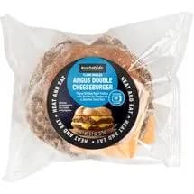 Marketside Angus Double Cheeseburger Flame-broiled Beef Patties