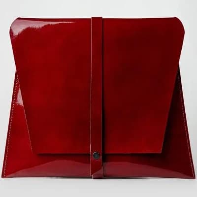 TACRAI Atelier Limited Edition Glossy Italian Leather Clutch