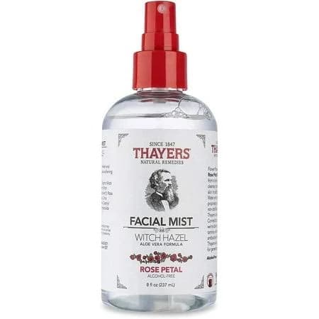 Thayers Natural Remedies Alcohol-Free Rose Petal Witch Hazel Facial Mist Toner