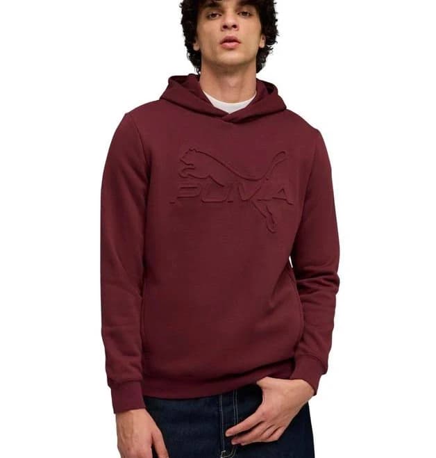 Puma Men's Embossed Logo Hoodie