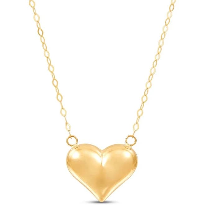 Jared 14K Yellow Gold Heart Necklace