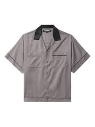 Neighborhood short-sleeve Pocket Bowling Shirt | Grey | FARFETCH