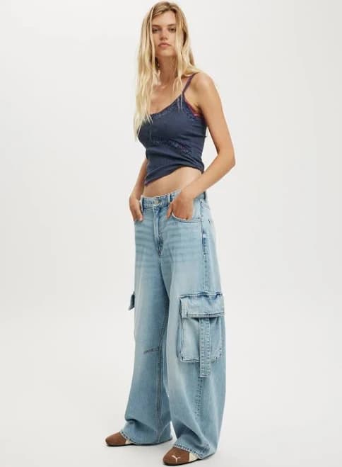 Cotton On Women's Boyfriend Super Baggy Jeans