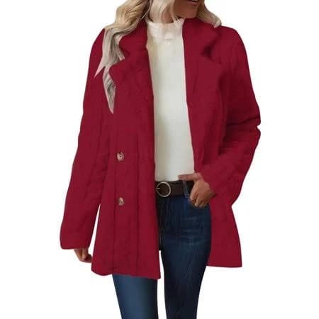 Women's Casual Long Sleeve Teddy Jacket