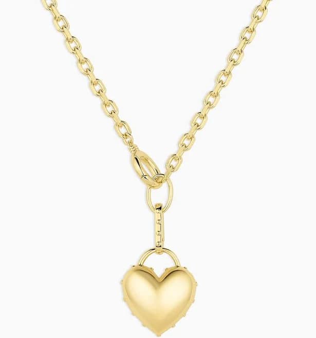 Gorjana Women's 18K Gold Asher Heart Necklace