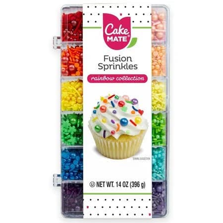 Cake Mate Rainbow Fusion Dessert Sprinkles