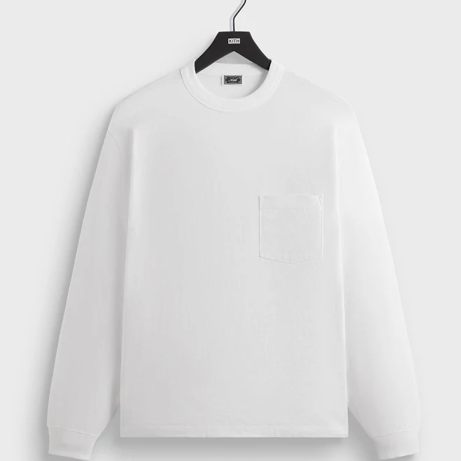 KITH Long Sleeve Leonard Pocket Tee