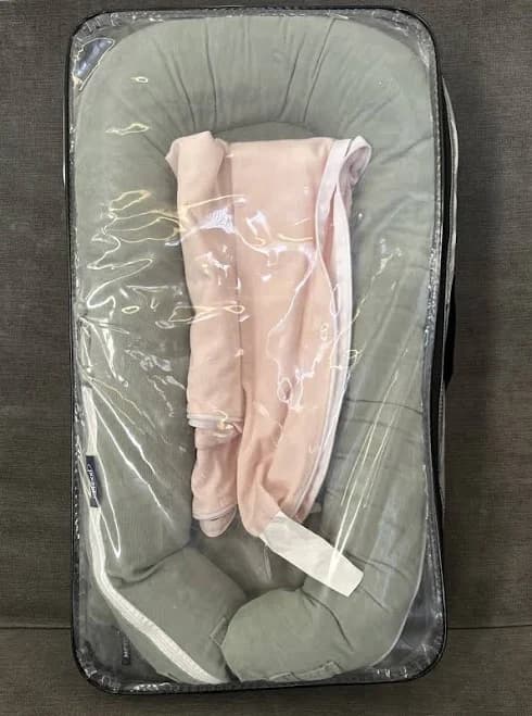 Dockatot Deluxe Plus Baby Lounger: 0-8 Months: 2 Covers: Pink & Green: