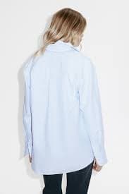 Oxford Shirt - Blue/striped - Ladies | H&M US