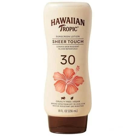 Hawaiian Tropic Sheer Touch Lotion SPF 30 Sunscreen
