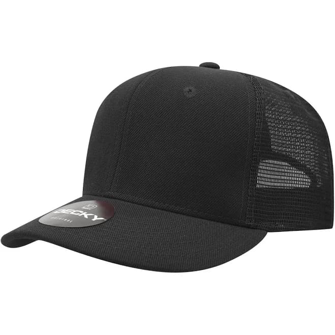 Decky 1053 6 Panel Curve Bill Trucker Baseball Cap