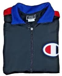 Champion Men's Black Long Sleeve Full Zip Hoodie Size M