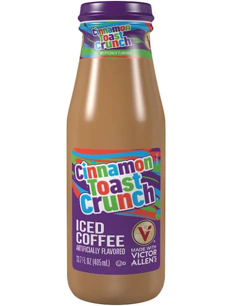 Cinnamon Toast Crunch Flavored Iced Latte