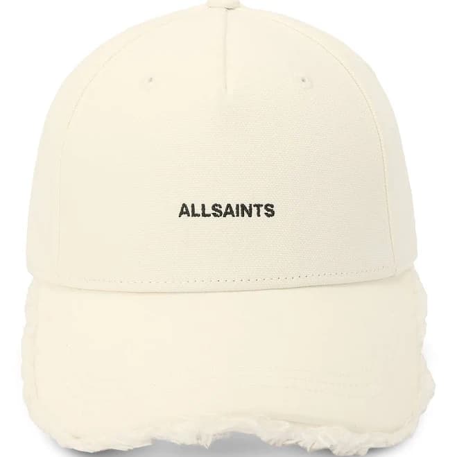 Allsaints Frayed Edge Baseball Cap