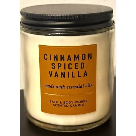 Bath & Body Works Cinnamon Spiced Vanilla 3-Wick Candle