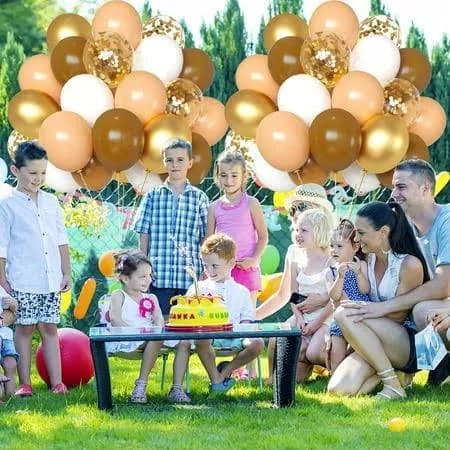 30-Pack Multi-Color Balloons Set for Party Decoration