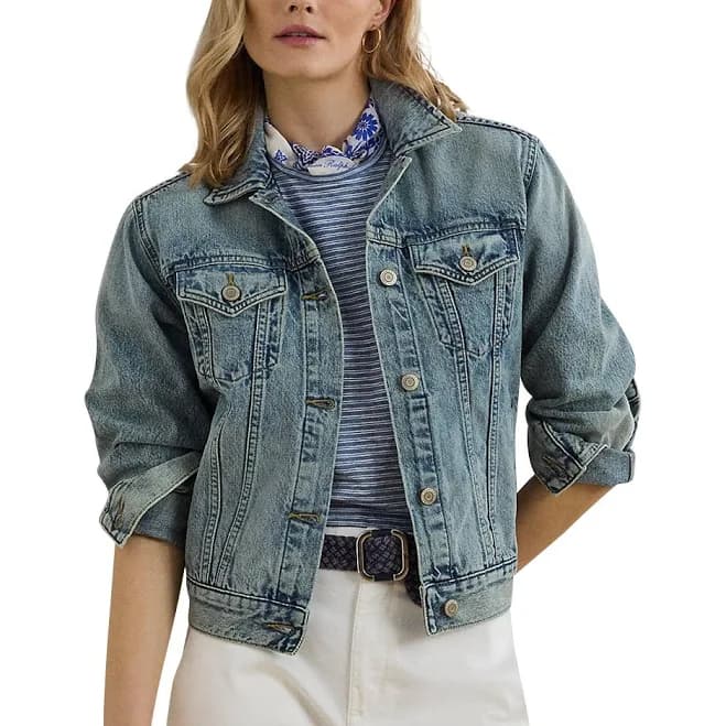 Ralph Lauren Women's Denim Trucker Jacket