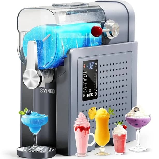 Syintao 2-in-1 Slushie & Soft Serve Ice Cream Maker, 96oz Vessel