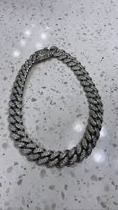 diamond necklace pre owned | eBay