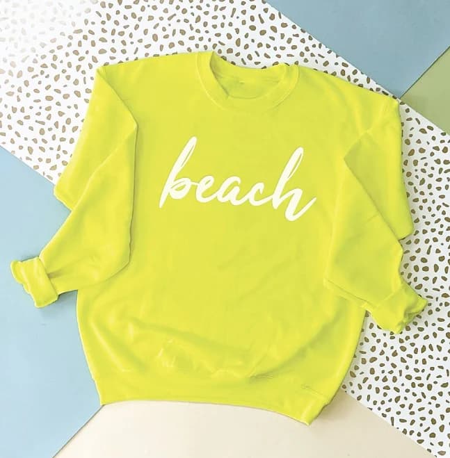 Beach Puff Sweatshirt