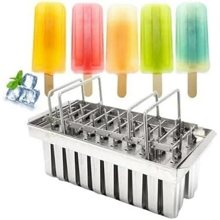 20pcs Commercial Ice Pop Molds with Lids