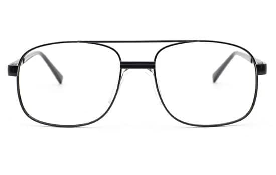 Double Bridge EyeGlasses(Black)