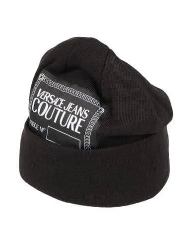 Versace Jeans Couture Embroidered Knit Beanie