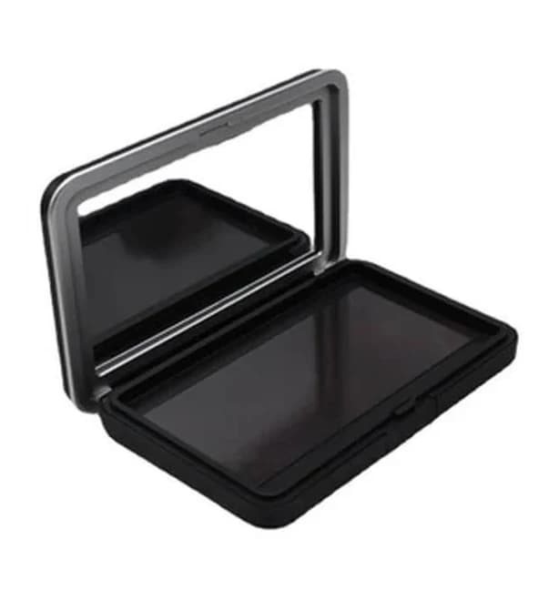 Empty Magnetic Cosmetics Palette 1pcs Matte Black Eyeshadow Blusher DIY Makeup Box Glitter Makeup