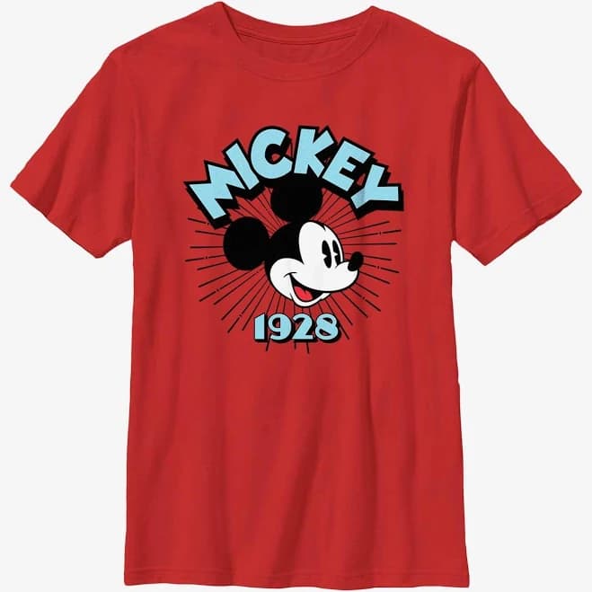 Disney Mickey Mouse 1928 Head Icon T-Shirt