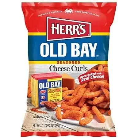 Herr's Old Bay Seasoned Cheese Curls