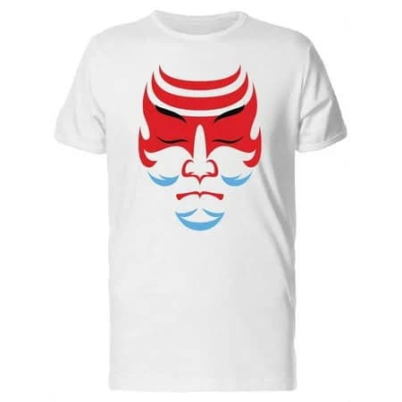 Men's Kabuki Japanese Mask Tee