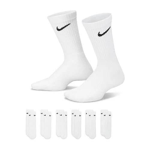 Kids' Nike 6-Pack Dri-FIT Performance Crew Socks